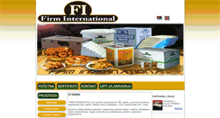 Desktop Screenshot of firminternational.rs